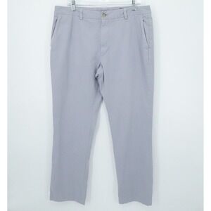 Vineyard Vines Pants Mens 36x32 Light Gray Chino Golf Preppy Classic‎ Office